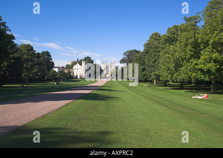 Europa UK GB England Berkshire Windsor Castle von langen Spaziergang Stockfoto