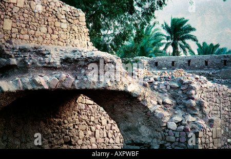 Aqaba Jordanien Crusader Fort Qasr Aqaba Stockfoto