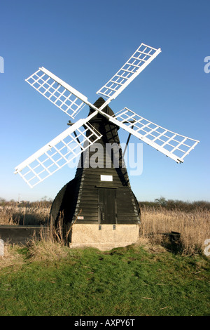 Windpumpe, Wicken Fen, Cambridgeshire Stockfoto