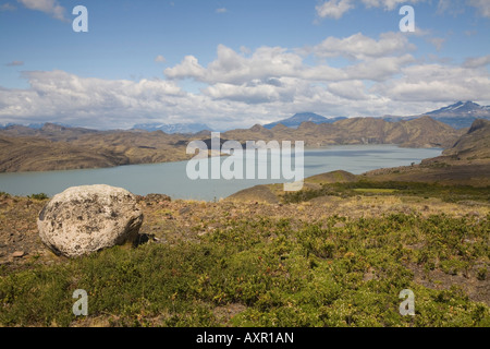 Weg Zum Campamento Los Cuernos Stockfoto