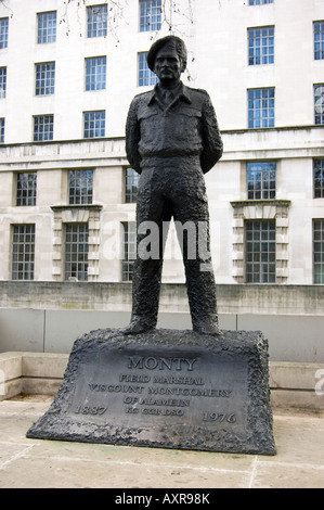 Monty in Whitehall Stockfoto