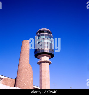 Den Air Traffic Control Tower YVR Vancouver International Airport in Richmond, British Columbia Kanada Stockfoto