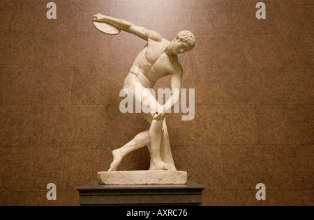 Antiken griechischen Parthenon-Skulpturen - Ausstellung im British Museum London England London GB UK Stockfoto