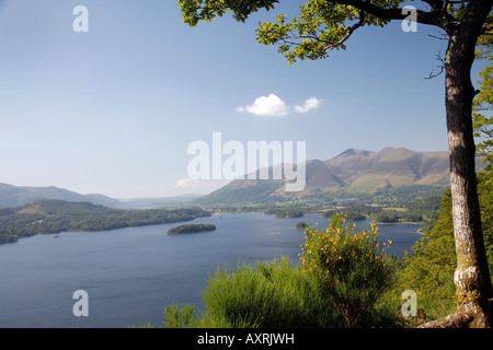 Blick auf Derwentwater, englischen Lake District Stockfoto