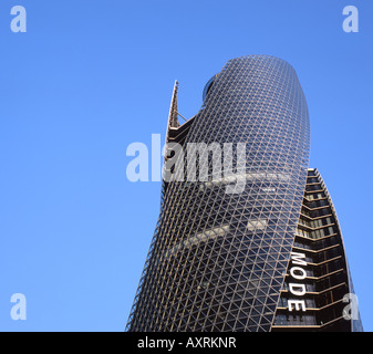 Mode Gakuen Spiral Tower, Nagoya, Japan eröffnet März 2008 Stockfoto