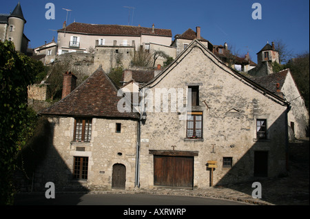 Haus in Frankreich Winkel Sur l'Anglin Stockfoto