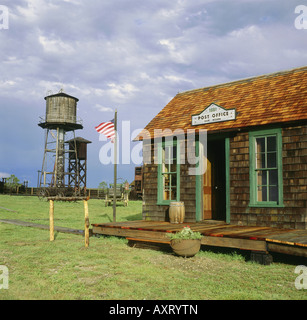 "Geographie / Reisen, USA, South Dakota, 1880, Stadt westlichen 1880 und Einstellung für den Film"Dances with Wolves," Stockfoto