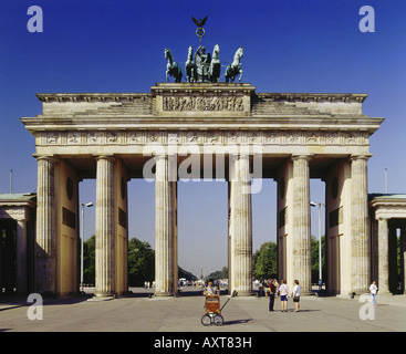 Geografie/Reise, Deutschland, Berlin, Brandenburger Tor, Stockfoto
