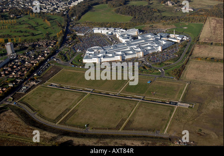 Edinburgh Bio Quartal EBQ bei Petite France in Edinburgh einschließlich Edinburgh Royal Infirmary Hospital Stockfoto