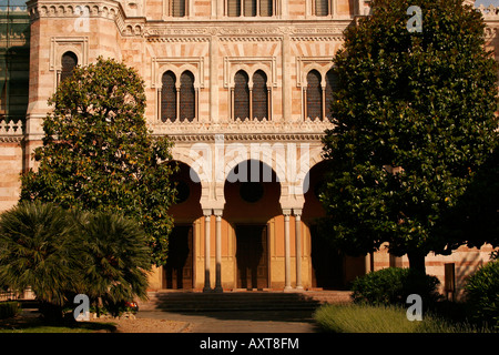 Haupteingang in der Synagoge von Florenz Italien Stockfoto