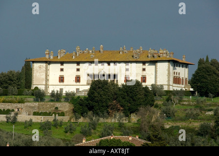 Medici Villa di Artimino auch genannt "La Ferdinanda" erbaut von Buontalenti für Großherzog Ferdinando I der Toskana Stockfoto