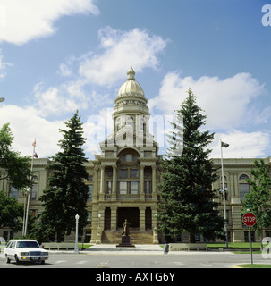 Geographie / Reisen, USA, Wyoming, Cheyenne, State Capitol in der Hauptstadt Stockfoto