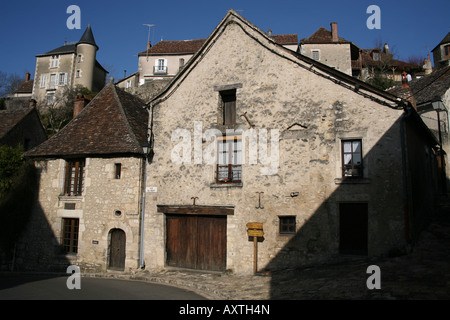 Haus in Frankreich Winkel Sur l'Anglin Stockfoto