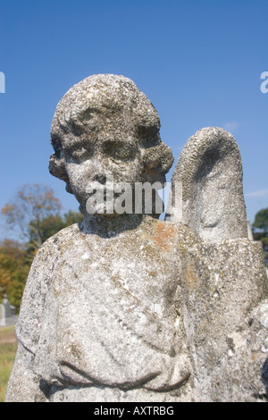 Ein Upstate NY Friedhof gegründet 1861, Soldaten unterzubringen, die im Bürgerkrieg gestorben weiterhin als Begräbnisstätte dienen Stockfoto