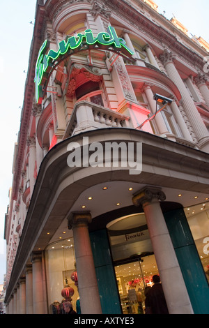 Fenwick-Store in Bond Street London Port außen Stockfoto