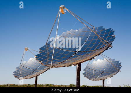 Solar Power-Array in Hermannsburg Northern Territory Australien Stockfoto