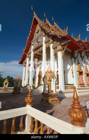 Wat Chalong Tempel, Phuket, Thailand, Südostasien, Asien Stockfoto