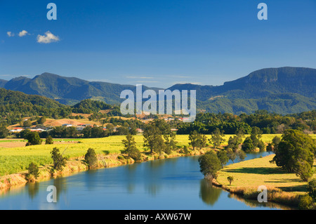 Tweed River, in der Nähe von Murwillumbah, New-South.Wales, Australien, Pazifik Stockfoto