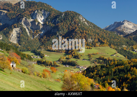 Val di Funes, Dolomiten, Bozen Provinz Trentino-Alto Adige, Italien, Europa Stockfoto