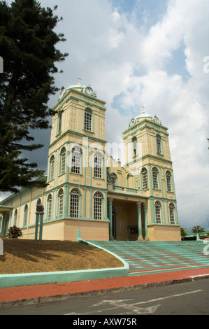 Iglesia de Sarchi Church, Sarchi, Hochland, Costa Rica Stockfoto