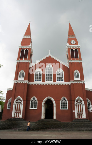 Iglesa de Grecia Kirche in Europa von Eisen, Grecia, Hochland, Costa Rica Stockfoto