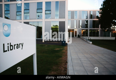 Das neue 3D Logo von The Open University Walton Hall Milton Keynes MK17 6AA United Kingdom of Great Britain Northern Ireland Stockfoto