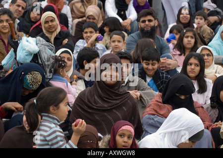 Btitish Muslime in London 2006 Mark Shenley 2006 Stockfoto