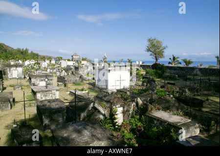 Saint-Paul-Friedhof in La Réunion. Stockfoto