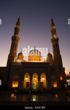 Jumeirah Moschee, Dubai, Vereinigte Arabische Emirate, Naher Osten Stockfoto