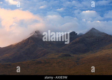 Cuillin Hills, Isle Of Skye, innere Hebriden, Westküste, Schottland, Vereinigtes Königreich, Europa Stockfoto