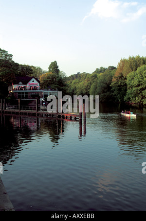 Boulters Schloss und der Themse bei Maidenhead Stockfoto