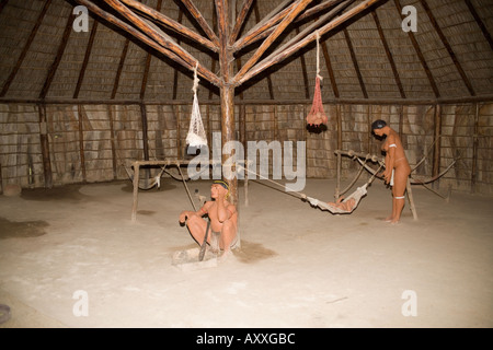 Museum von einem Taino-Dorf in der Provinz Holguin, Kuba Stockfoto