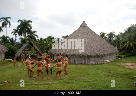 Museum von einem Taino-Dorf in der Provinz Holguin, Kuba Stockfoto