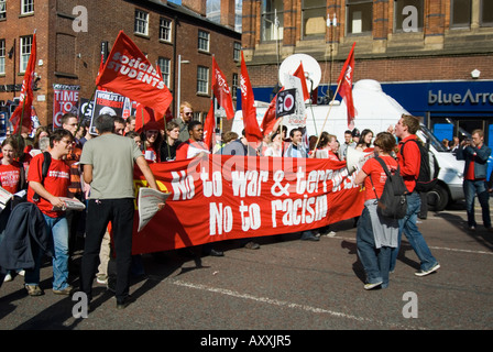 Schüler protestieren gegen den Krieg im Nahen Osten-Manchester UK Stockfoto