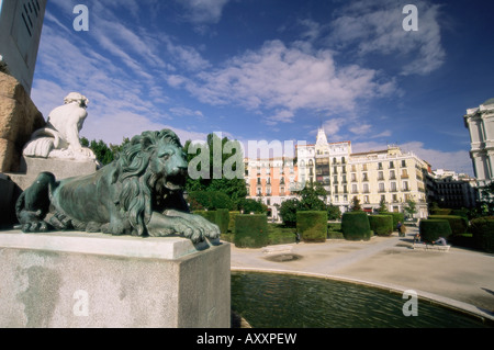 Plaza de Oriente, Madrid, Spanien, Europa Stockfoto