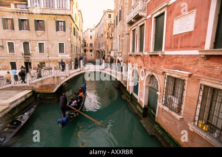 Rio di San Luca und Ponte De La Cortesia, Venedig, Veneto, Italien, Europa Stockfoto