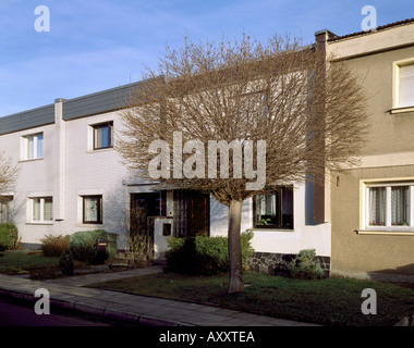 Dessau, Siedlung Törten, Einzelhaus Stockfoto