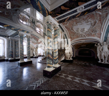 Brühl, Schloß Augustusburg, Treppenhaus Stockfoto