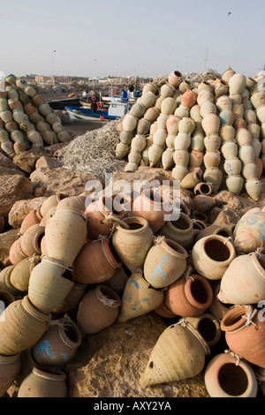 Hafen von Houmt Souk Djerba Insel Tunesien Stockfoto