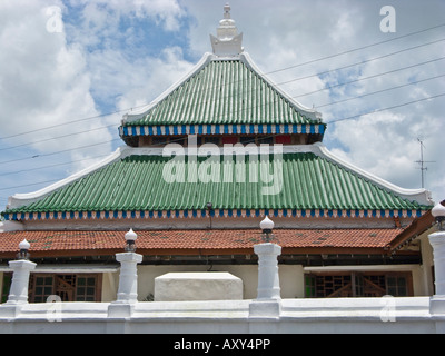 Kampung Kling Moschee, Malacca Stadt Bandar Melaka, Malaysia Stockfoto