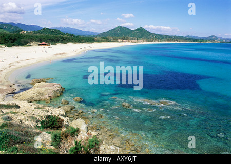 Cala di Sinzias, Villasimius, Insel Sardinien, Italien, Mittelmeer, Europa Stockfoto