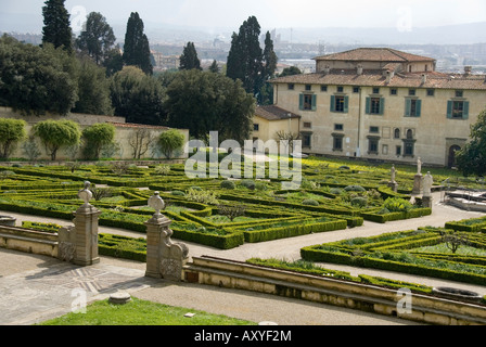 Garten der Villa Medici von Castello, Sesto Fiorentino, Florenz