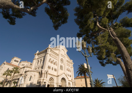 Kathedrale, Monte Carlo, Fürstentum Monaco, Cote d ' Azur, Mittelmeer, Europa Stockfoto