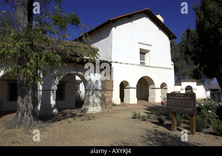 Mission San Juan Bautista CA USA Stockfoto