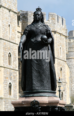 Windsor Castle Stadtzentrum Touristen Royal Borough of Windsor und Maidenhead, Berkshire, England, UK, GB Stockfoto