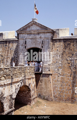 Acapulco, Fort San Diego, Eingangsbereich Stockfoto