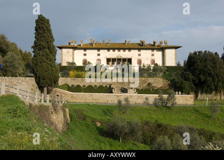 Medici Villa di Artimino auch genannt "La Ferdinanda" erbaut von Buontalenti für Großherzog Ferdinando I der Toskana Stockfoto