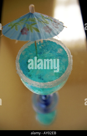 Blue Cocktail Stockfoto