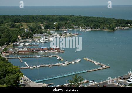 South Bass Island Ohio, setzen in der Bucht Stockfoto