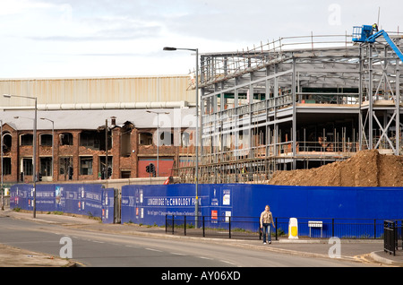 Abbrucharbeiten im Gange auf den Westen arbeiten, Bestandteil der MG Rover Group arbeitet, Longbridge, Birmingham, West Midlands, UK. Stockfoto